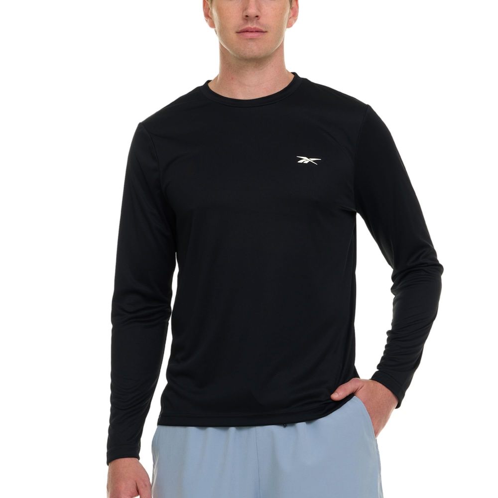 NEW Reebok Rash Guard for Men, Long Sleeve Mens Swim Shirt, Fishing Hiking UPF+